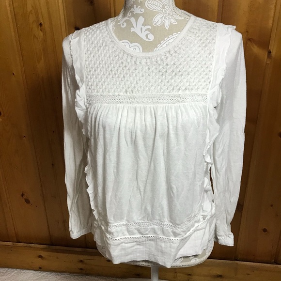 Lucky Brand Tops - Lucky Brand long-sleeve blouse, size XS